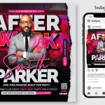 After Work Church Flyer Template PSD Design