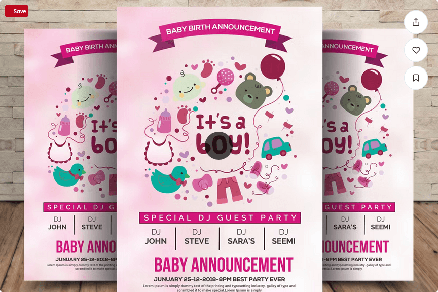 Babysitting Flyer Template Free PSD