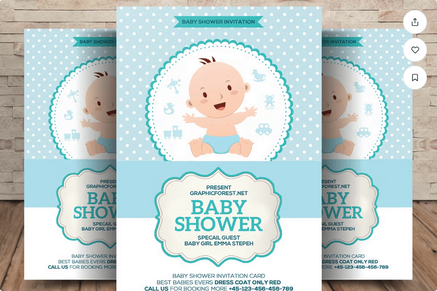 Babysitting Flyer Template PSD Design