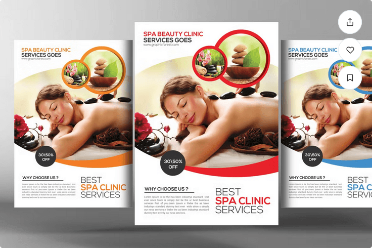Beauty Flyer Template PSD Download