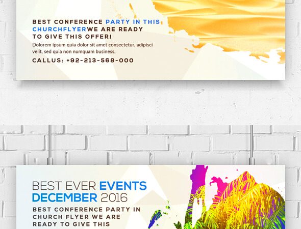 Best Summer Party PSD Flyer Template