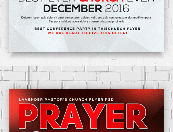 Bible Study PSD Flyer Template