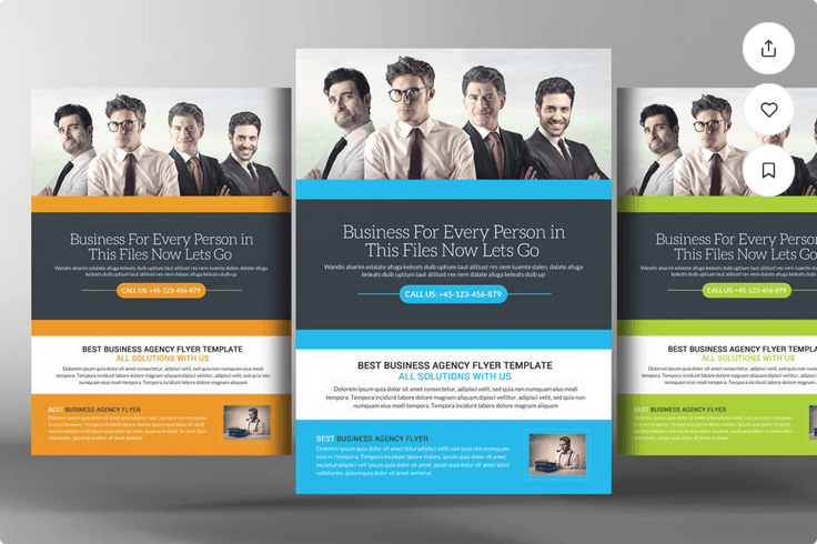 Blue Professional Business Flyer Design