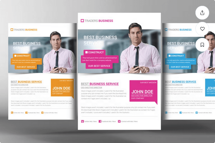 Business Flyer PSD for Workshops and Seminars
