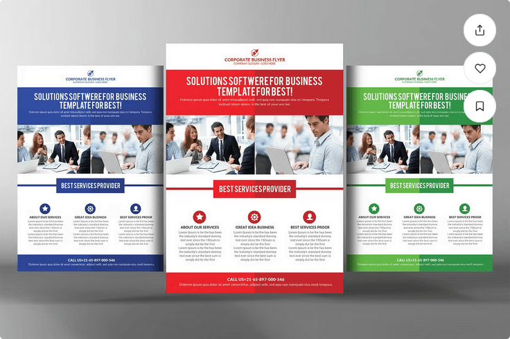Business Flyer Template for Tech Companies