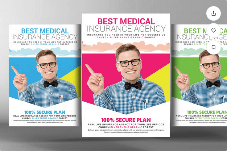 Car Insurance Policy Special Offer Flyer Template PSD