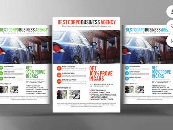Car Wash Flyer Template