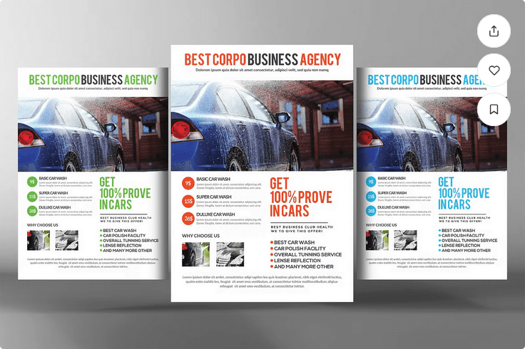 Car Wash Flyer Template