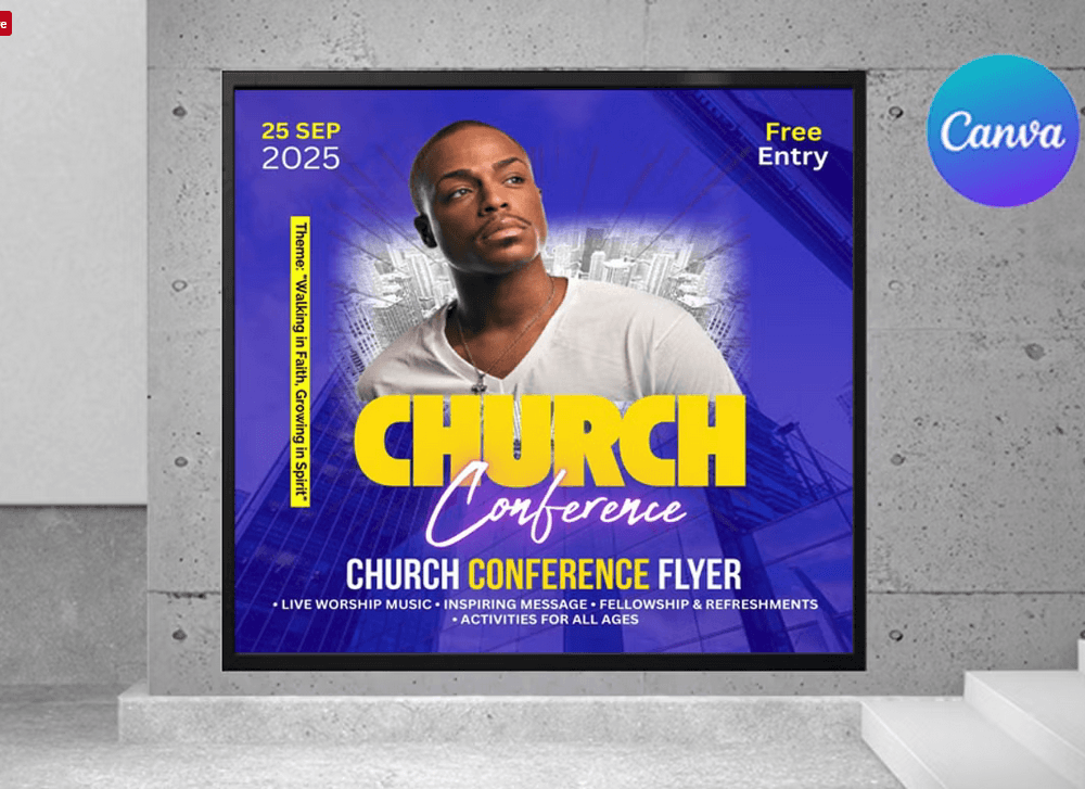 Church Conference Flyer Template