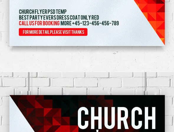 Church Faith PSD Flyer Template