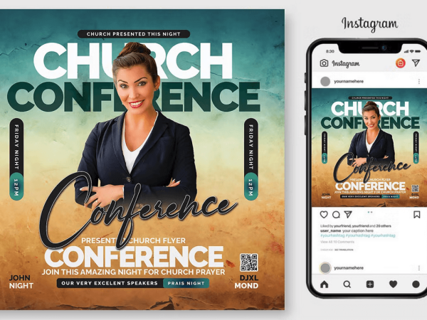 Church Flyer Template PSD Files