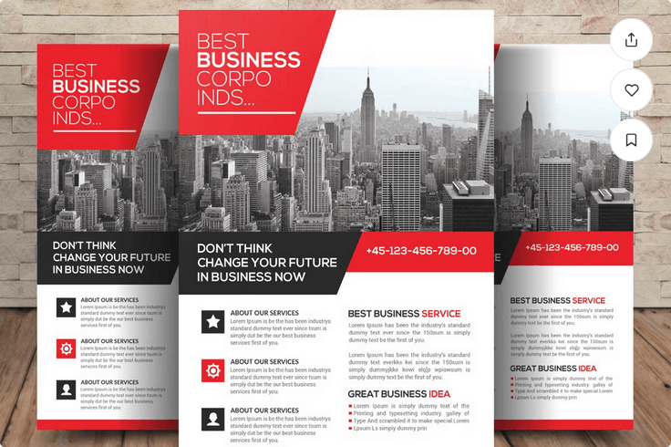 Corporate Seminar & Conference Flyer - Professional Design