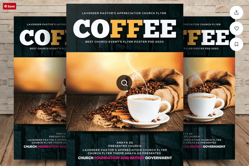 Cozy Bakery and Coffee Flyer PSD Template