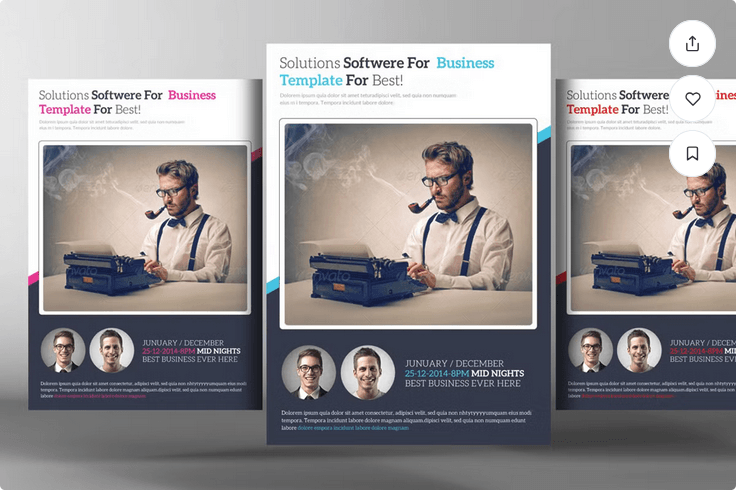 Creative Corporate Event Flyer PSD
