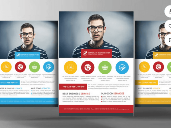 Digital Marketing Agency Flyer PSD