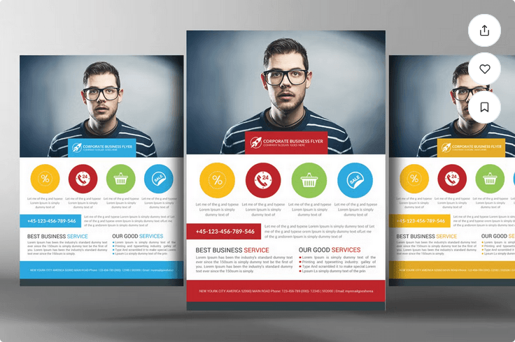 Digital Marketing Agency Flyer PSD