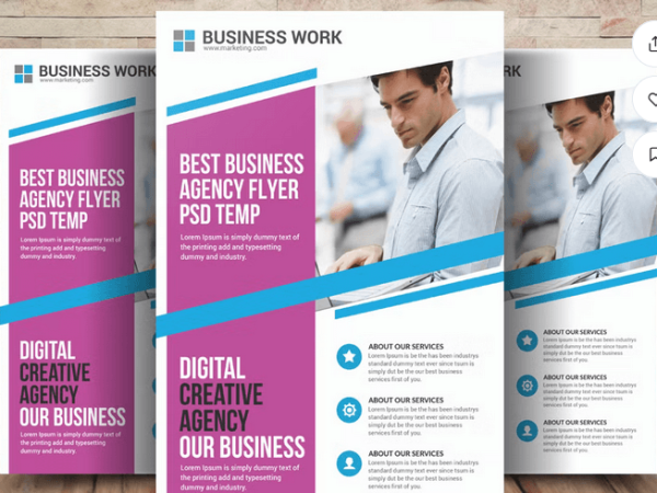 Executive Corporate Event Invitation Flyer - Elegant PSD