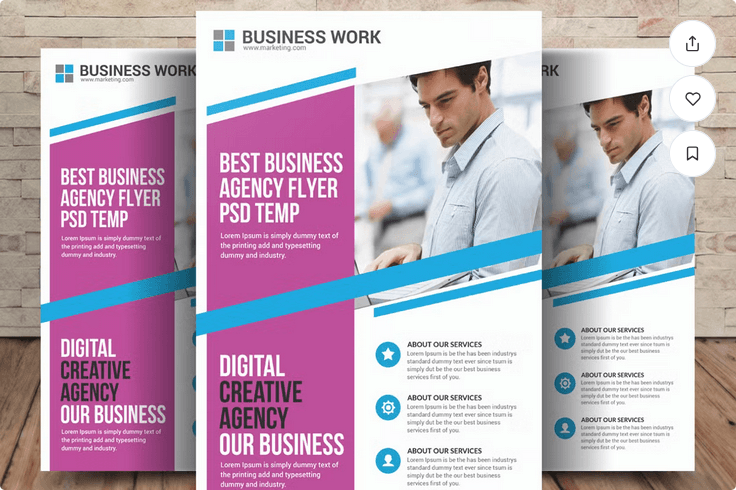 Executive Corporate Event Invitation Flyer - Elegant PSD