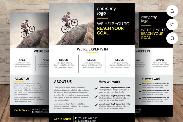 Healthcare & Medical Insurance Flyer PSD Template