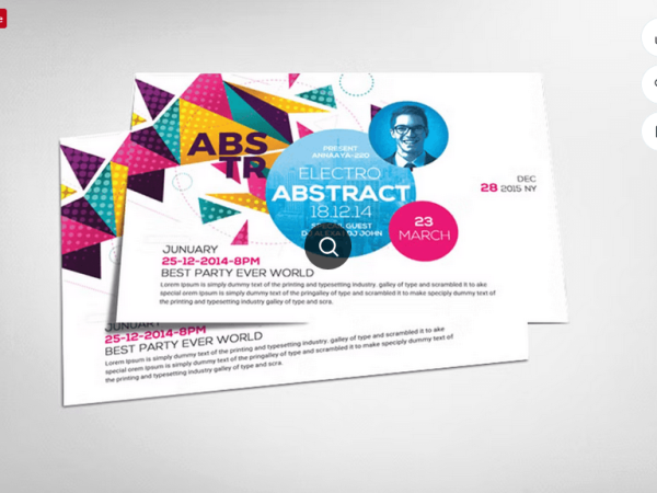 High-Energy Electro Dance Night Flyer - Print Ready Template