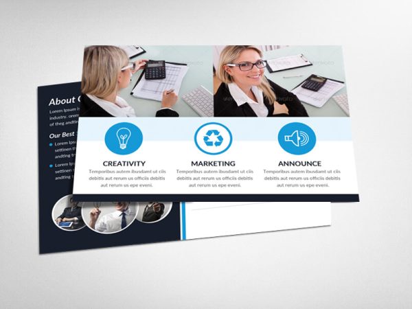 Law Firm PSD Flyer Template Design
