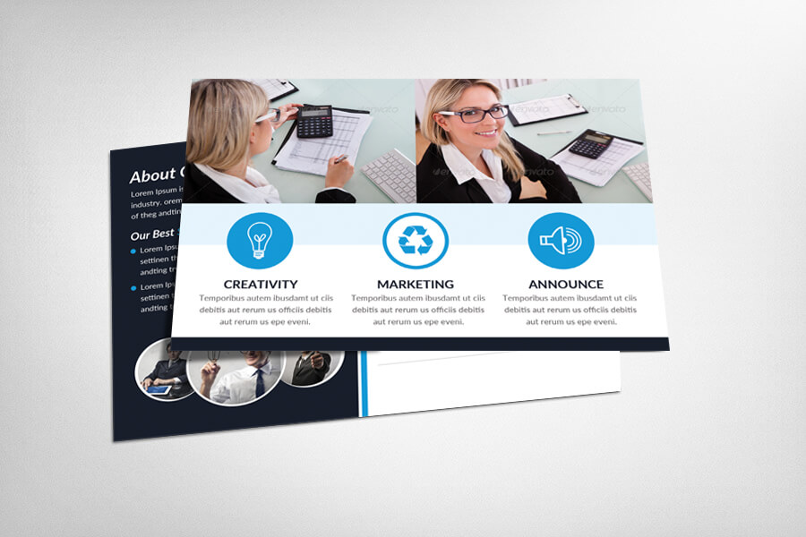 Law Firm PSD Flyer Template Design
