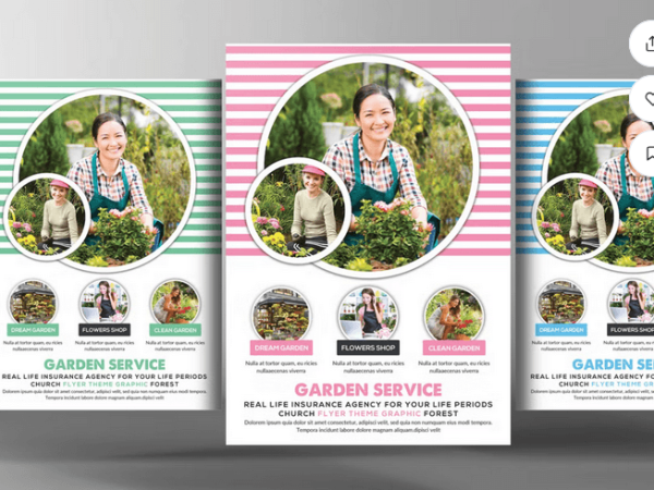Lawn Care Garden Services Flyer Template Download