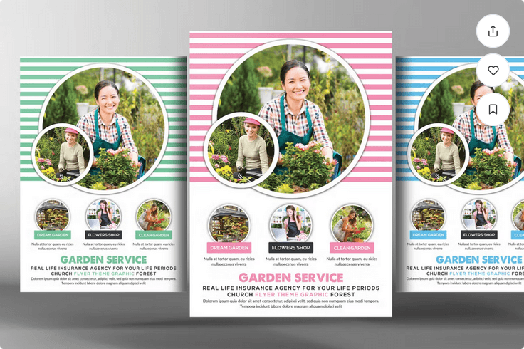Lawn Care Garden Services Flyer Template Download