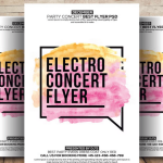 Luxury Hip Hop VIP Party Flyer Template PSD