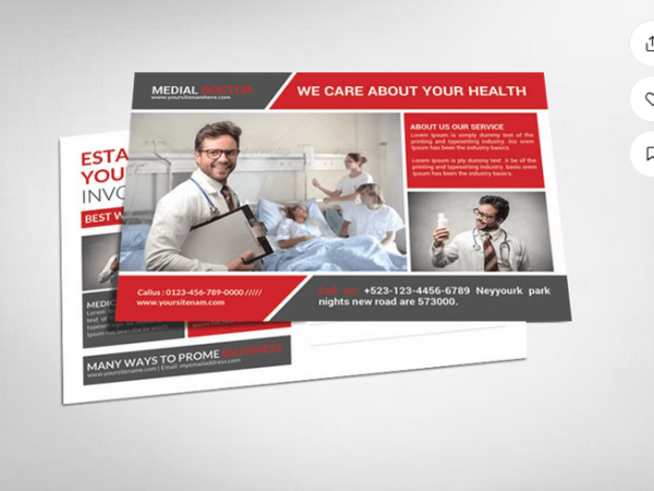 Medical Doctors Hospital Flyer Template