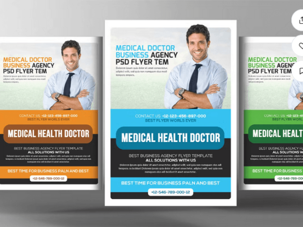 Medical Health Flyer Template