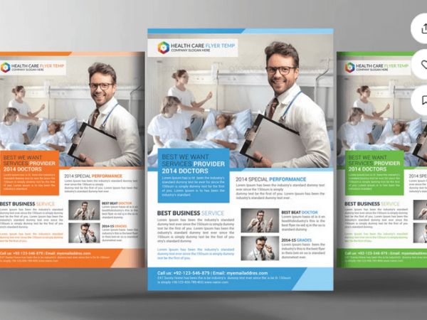 Medical Hospital Flyer Template