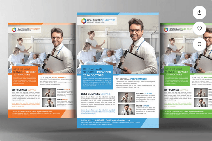 Medical Hospital Flyer Template