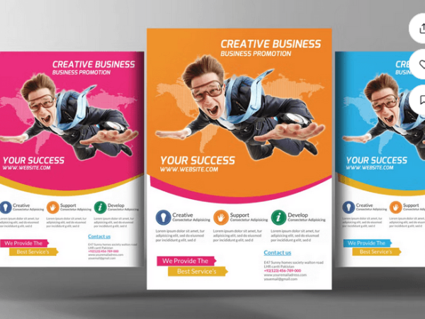 Minimalist Business Proposal Flyer Template