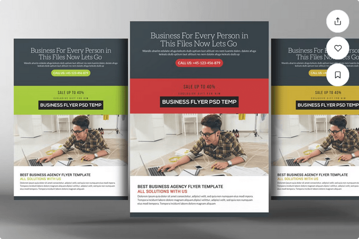 Modern Business Marketing Flyer Design