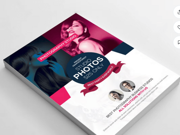 Modern Photography Studio Flyer Template