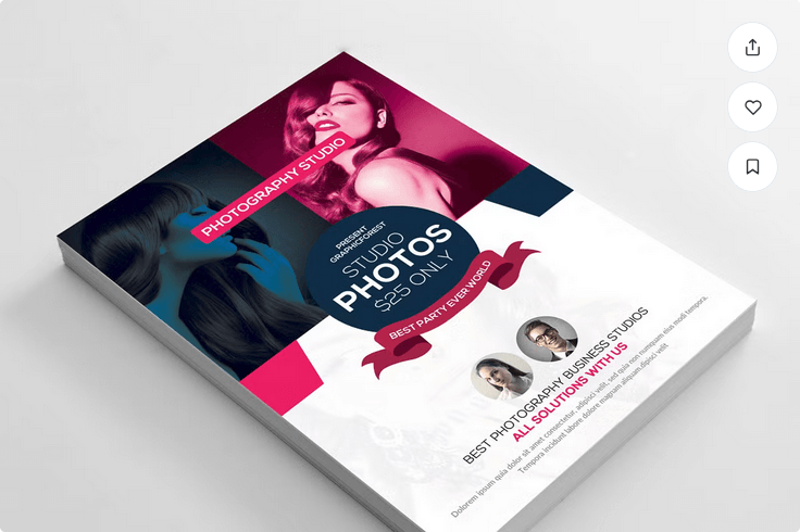 Modern Photography Studio Flyer Template