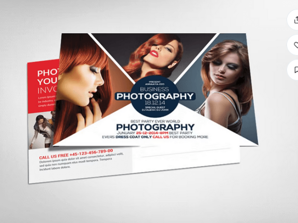 Photography Flyer PSD Template