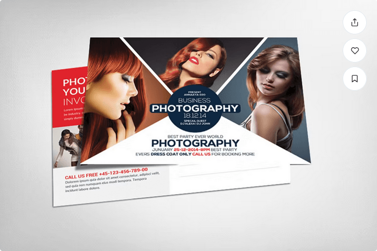 Photography Flyer PSD Template