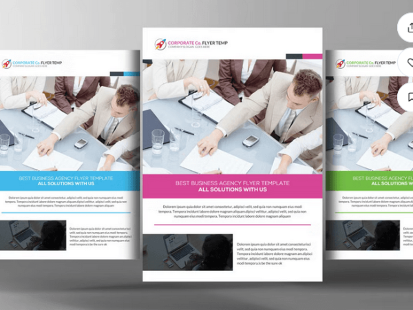 Professional Business Flyer Design PSD