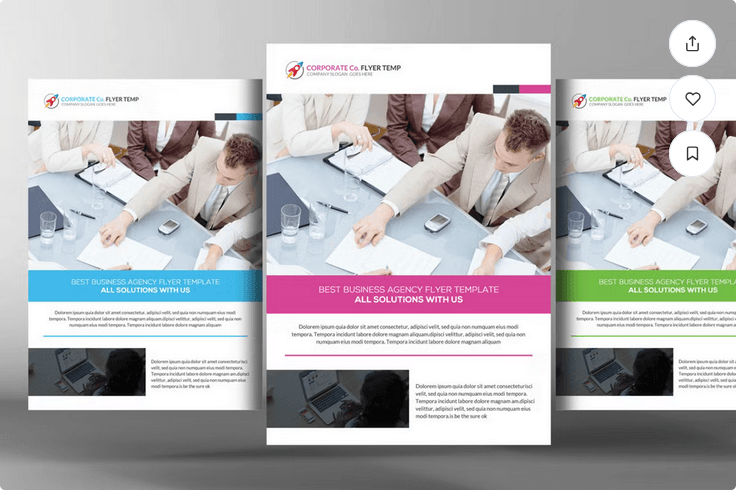 Professional Business Flyer Design PSD