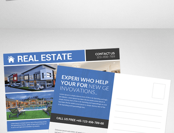 Real Estate PSD Flyer Template