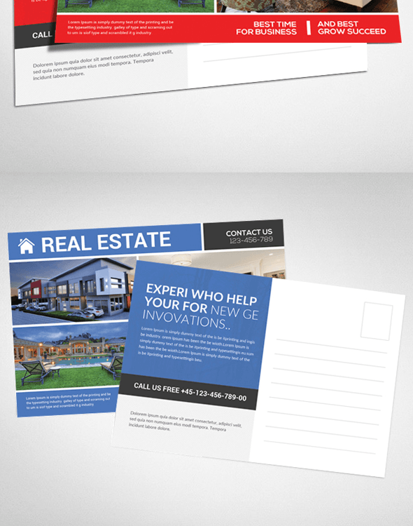 Real Estate PSD Flyer Template