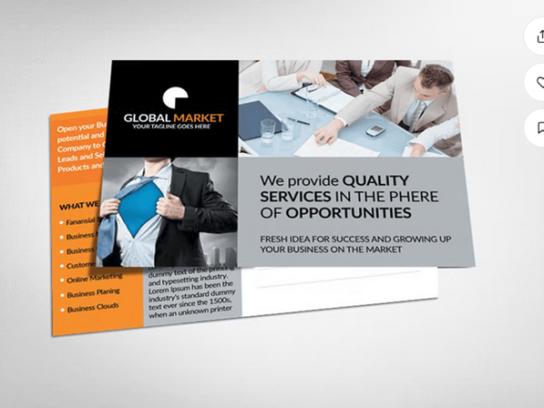 Recruiter Hiring Flyer Template PSD