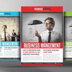 Retirement Plan & Insurance Flyer PSD Template