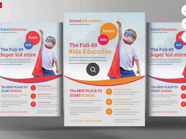Sports Adventure Camp Flyer Template
