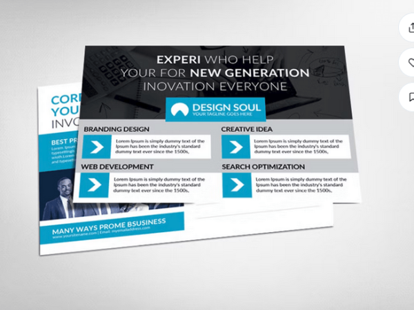 Staffing & Recruitment Hiring Flyer Template PSD