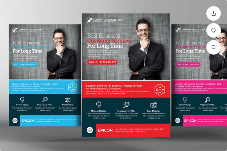 Startup Growth Business Flyer Design
