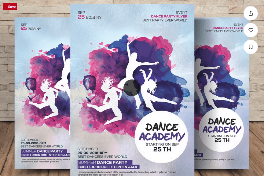 Street Dance Battle Event Flyer PSD Template
