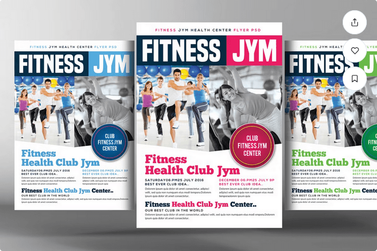 Summer Body Fitness Bootcamp Flyer Template PSD
